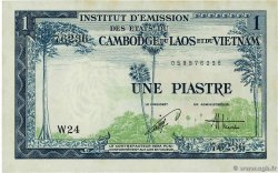 1 Piastre - 1 Dong INDOCHINE FRANÇAISE 1954 P.105 pr.NEUF