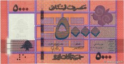 5000 Livres LIBANO  2021 P.091c