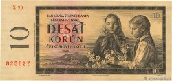 10 Korun TCHÉCOSLOVAQUIE 1960 P.088g SUP+