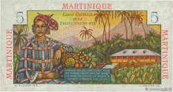 5 Francs Bougainville MARTINIQUE  1946 P.27a VF-