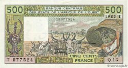 500 Francs ÉTATS DE L