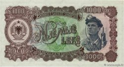 1000 Lekë ALBANIE 1957 P.32a SPL+