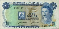 1 Dollar BERMUDES 1970 P.23 TTB