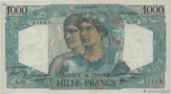 1000 Francs MINERVE ET HERCULE FRANCIA  1945 F.41.06 BB