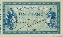 1 Franc ALGERIA Philippeville 1914 JP.142.06 q.FDC