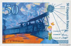 50 Francs SAINT-EXUPÉRY modifié FRANCE  1994 F.73.01b pr.NEUF