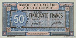 50 Francs TUNISIE 1949 P.23 TTB
