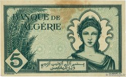 5 Francs ALGÉRIE 1942 P.091 SUP
