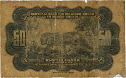 50 Francs CONGO BELGE 1952 P.24a AB