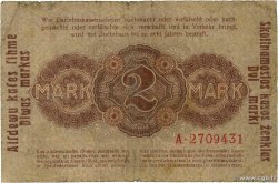 2 Mark GERMANY Kowno 1918 P.R129 G