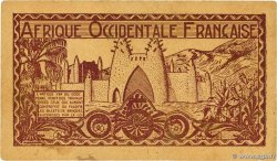 0,50 Franc Fauté FRENCH WEST AFRICA  1944 P.33 BB