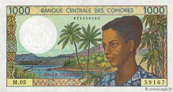 1000 Francs COMORES 1994 P.11b SUP