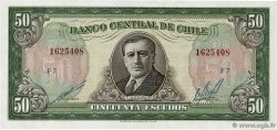 50 Escudos CHILI 1964 P.140b pr.NEUF