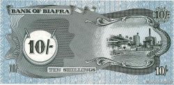 10 Shillings BIAFRA  1968 P.04 UNC