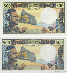 500 Francs Lot NEW CALEDONIA  1983 P.60d UNC-