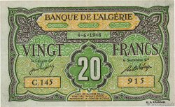 20 Francs ALGERIA  1948 P.103