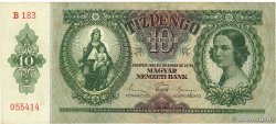 10 Pengö HONGRIE 1936 P.100 TTB