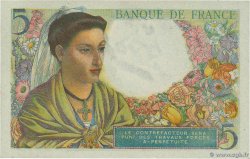 5 Francs BERGER FRANCE 1943 F.05.05 NEUF