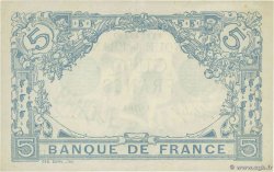5 Francs BLEU lion inversé FRANCE  1916 F.02bis.04 SUP+
