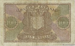 100 Pesetas ESPAGNE 1940 P.118a B+