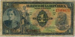 1 Peso Oro COLOMBIE 1946 P.380e B
