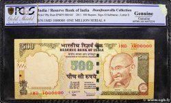 500 Rupees Numéro spécial INDIA  2011 P.099y XF+