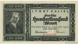 100000 Mark ALLEMAGNE Cassel 1923 