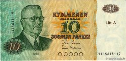 10 Markkaa FINLANDE 1980 P.112a TB+