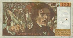 100 Francs DELACROIX FRANCE  1978 F.68.01 G