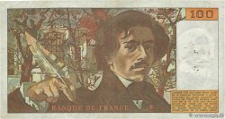 100 Francs DELACROIX FRANCE  1978 F.68.02 G