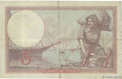 5 Francs FEMME CASQUÉE FRANCE  1926 F.03.10 F+