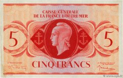 5 Francs Marianne CCFOM AFRIQUE ÉQUATORIALE FRANÇAISE 1946 A.124h SUP+