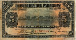 5 Pesos PARAGUAY 1920 P.143 B+