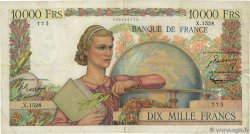 10000 Francs GÉNIE FRANÇAIS FRANCE  1951 F.50.51 pr.TB