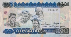 50 Naira NIGERIA 2001 P.27d pr.NEUF