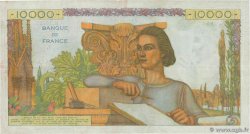 10000 Francs GÉNIE FRANÇAIS FRANCE  1956 F.50.78 VF