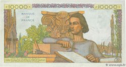 10000 Francs GÉNIE FRANÇAIS FRANCIA  1955 F.50.74 MBC+