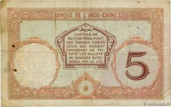5 Francs NOUVELLE CALÉDONIE  1940 P.36b S