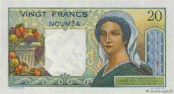 20 Francs NOUVELLE CALÉDONIE  1954 P.50c VZ