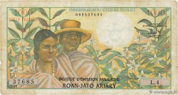 1000 Francs - 200 Ariary MADAGASCAR 1966 P.059a B+