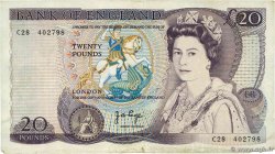 20 Pounds ANGLETERRE 1970 P.380b TB