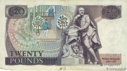 20 Pounds ANGLETERRE 1970 P.380b TB