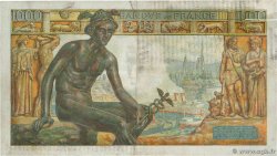 1000 Francs DÉESSE DÉMÉTER FRANCE  1943 F.40.18 TB