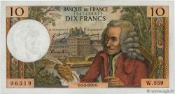 10 Francs VOLTAIRE FRANCIA  1970 F.62.42 AU