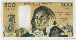 500 Francs PASCAL FRANCE  1990 F.71.43 TB