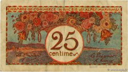 25 Centimes FRANCE regionalismo y varios Nice 1918 JP.091.19