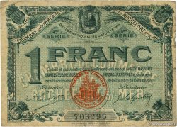 1 Franc FRANCE Regionalismus und verschiedenen Rochefort-Sur-Mer 1915 JP.107.16