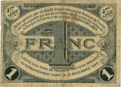 1 Franc FRANCE regionalismo y varios Rochefort-Sur-Mer 1915 JP.107.16 RC