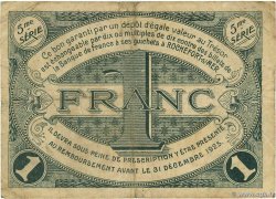 1 Franc FRANCE Regionalismus und verschiedenen Rochefort-Sur-Mer 1920 JP.107.19 fS