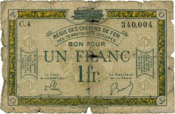 1 Franc FRANCE régionalisme et divers 1918 JP.135.05 B